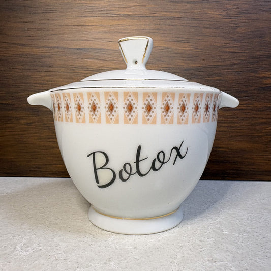 "Botox" Retro Ceramic Container